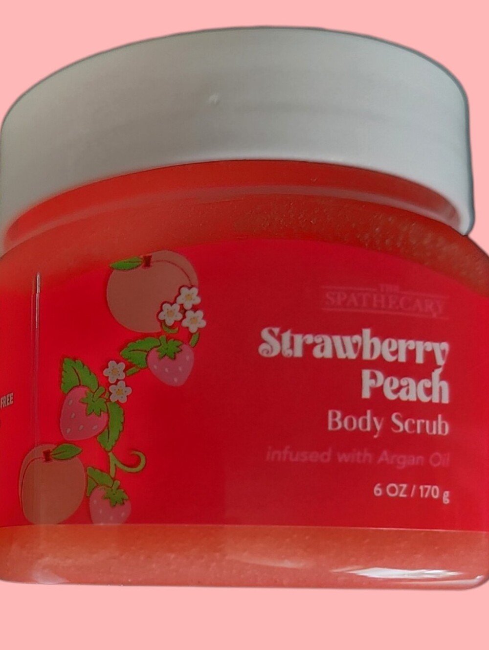 Strawberry Peach: 2 Body Scrubs & Body Mist - Picture 2 of 3